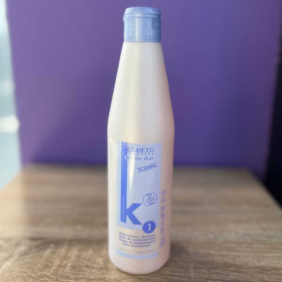 Salerm shot keratin shampoo de 500 ml